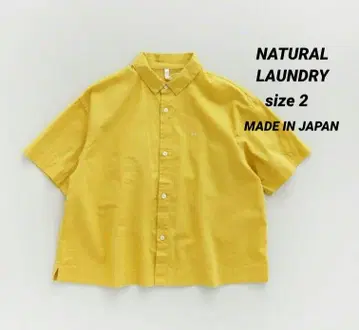 grin 면 린넨 브릭 안경 자수 박스 셔츠