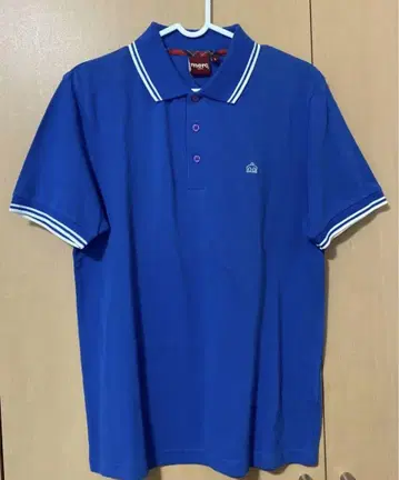 merc london 피케 셔츠 S 블루 로얄