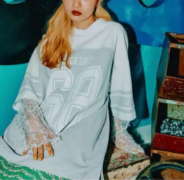 니코앤드 레이어드 넘버링 티셔츠