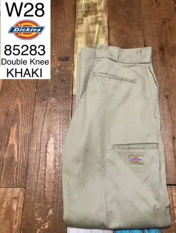 31125 미국 수입 디키즈 USED 더블니 카키 W28