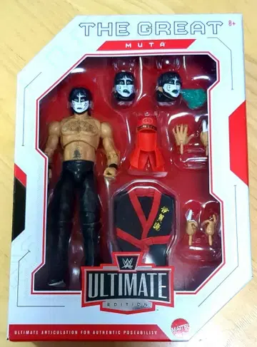 WWE 마텔 그레이트 무타 얼티밋 에디션 레어 컬러 블랙 WCW