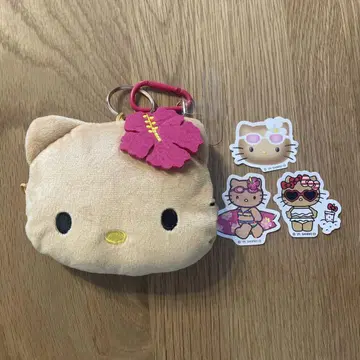 Sweet 스위트 8월호 부록 일광화상 헬로키티 파우치 스티커