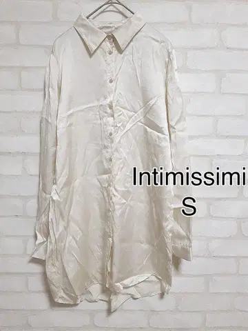 M410 Intimissimi 아이보리 긴팔 셔츠 비침 촉촉함