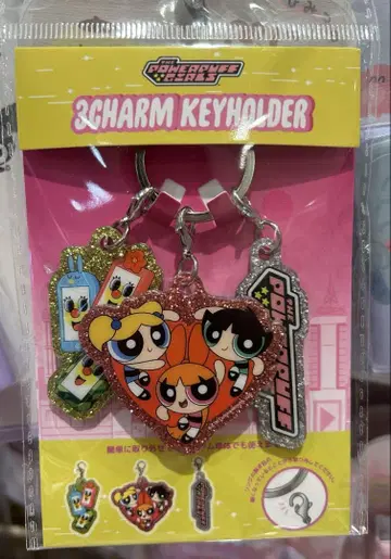 파워 퍼프 걸 키링 Power puff girls 미개봉 새상품
