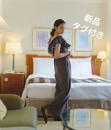 새상품 카스타네 정가 1만 9800엔 포멀 드레스 올인원 그레이