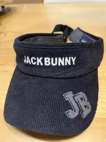 JACKBUNNY 코듀로이 바이저 블랙 유니섹스 정가 8700엔
