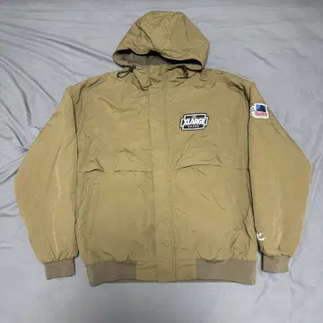 XLARGE 후드 부착 카키 자켓 XL