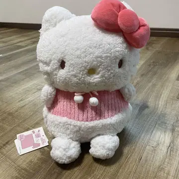 헬로키티 봉제 인형 3way 담요