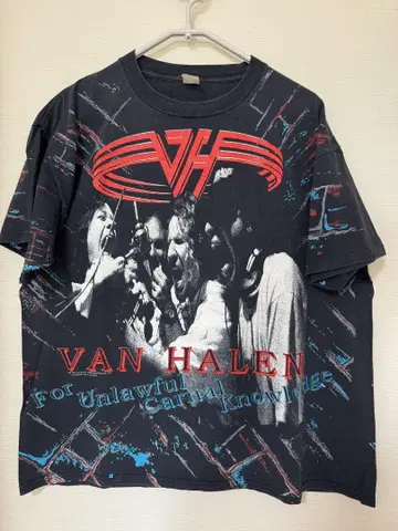VAN HALEN 밴 헤일런 빈티지 밴딩 티셔츠 1991년 제작
