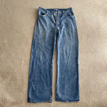 오라리 SELVEDGE FADED LIGHT DENIM