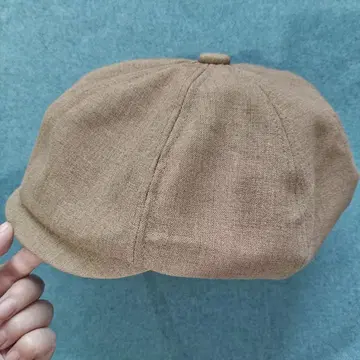 브라운 베레모 원단