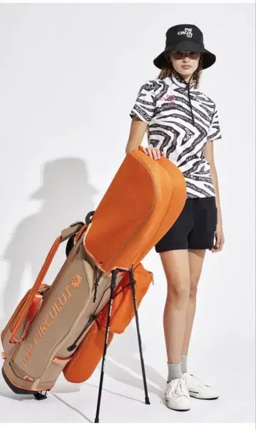 사이즈 1 모크넥 PW CIRCULUS ZEBRA 골프웨어