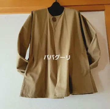 바바구리 요건 레일 코튼 자켓 코트 시착만 한 상품 새상품급