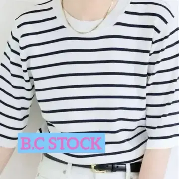 베이 크루즈 B.C STOCK 보더 풀오버