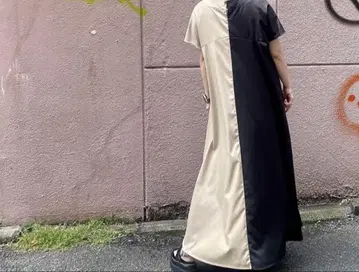 바이컬러 원피스
