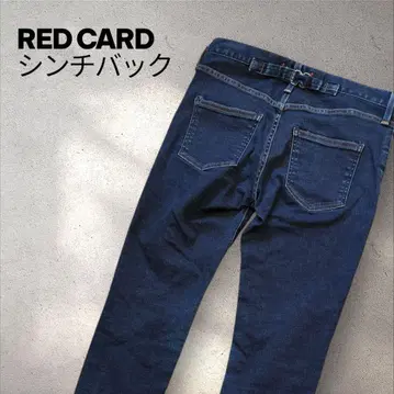 RED CARD 레드카드 33004 신치 벨트 스트레치 데님