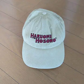 호소노 하루오미 트로피컬 댄디 베이지 캡