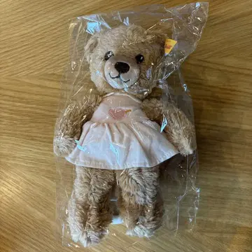 미사용 새상품 테디베어 슈타이프 곰 핑크 오르골