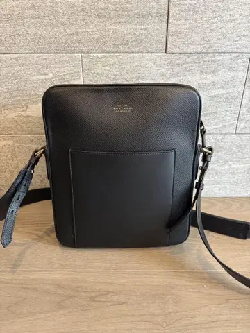 스마이슨 숄더백 파나마 블랙