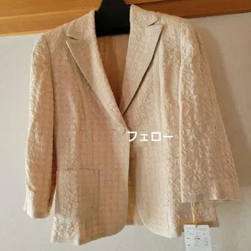 페로 아이보리 테일러드 자켓 사이즈 M 40