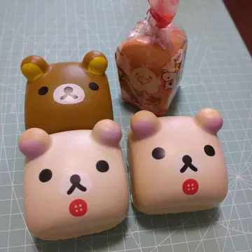 리락쿠마 찢어먹는 빵 스퀴즈
