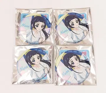 너와 아이돌 프리큐어 나나이로 레인 드롭 캔뱃지 아오카제 나나 큐어 잉크