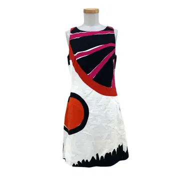 C425-49 Desigual 데시구알 슬리브리스 원피스