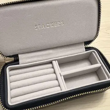 STACKERS 여행용 주얼리 박스 L 네이비