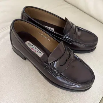 HARUTA 로퍼  짙은 브라운 22cm (3E)