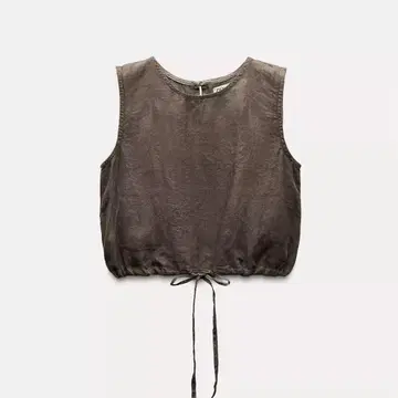 ZARA ZW COLLECTION 린넨 100% 상의 태국