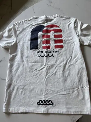 muta marine 티셔츠 사이즈 6 화이트