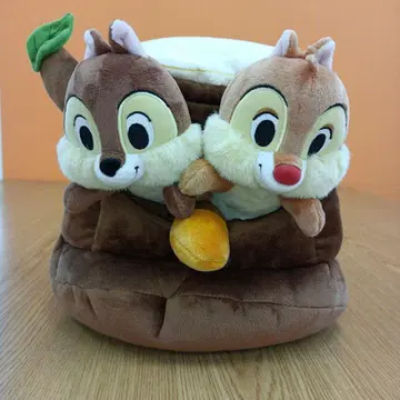 디즈니 스토어 칩과 데일 봉제 인형 그루터기 동동이