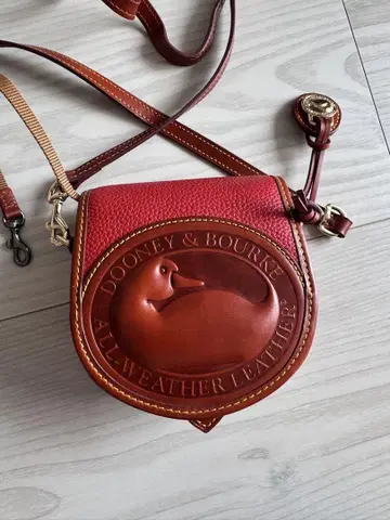 Dooney & Bourke 레드 가죽 숄더백