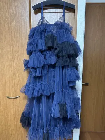 VIVIANO 24ss 얇은 명주 그물 드레스
