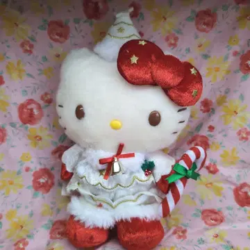 헬로키티 크리스마스 봉제 인형