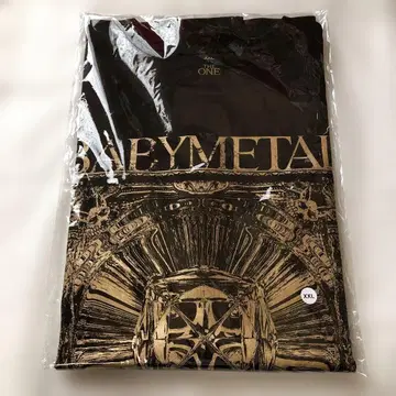 BABYMETAL THE ONE 2025 티셔츠 한정 컬러 GOLD