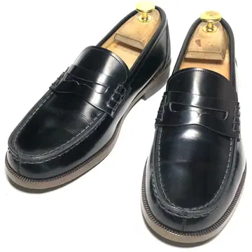 HARUTA 하루타 24.5cm 남성용 코인 로퍼 920 블랙
