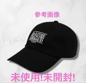 미사용 마리떼 프랑소와 저버 Marithe 블랙 로고 캡