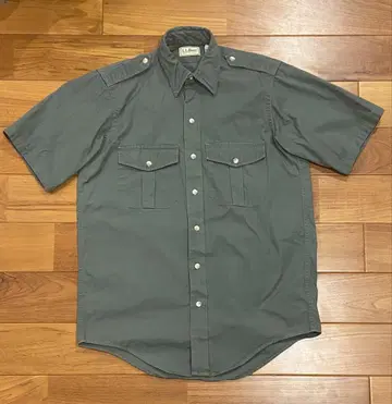새상품급 미국제 L.L.BEAN 반팔 셔츠 사파리 셔츠 ll 빈