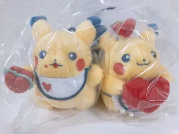 PIKACHU DINER 마스코트 2종 세트 피카츄 다이너