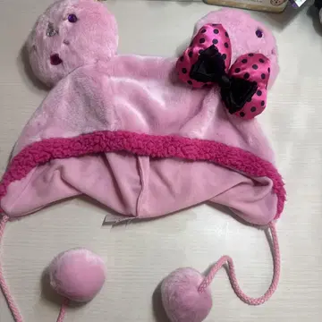 미니 팬 캡 핑크