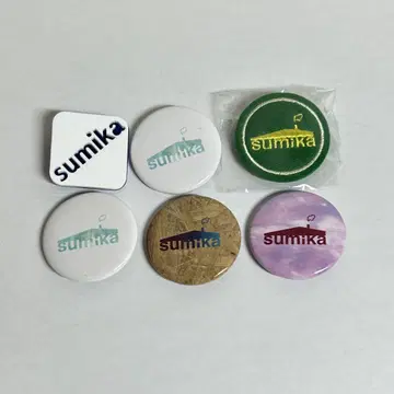 sumika 캔뱃지 6개 세트