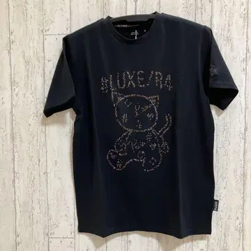 LUXE/R 스컬 CAT 큐빅 티셔츠