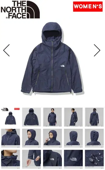 THE NORTH FACE 나일론 데님 컴팩트 자켓 L 사이즈