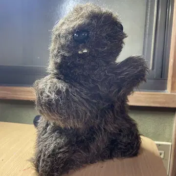 빈티지 비버 핸드 퍼펫
