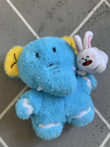 타베코 동물 코끼리와 토끼 세트