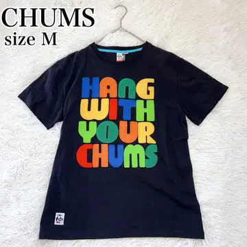 CHUMS 컬러풀 아플리케 티셔츠 M