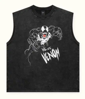 Lyft VENOM 그래픽 빈티지 루즈 탱크톱