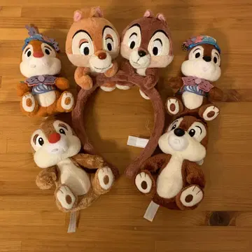 디즈니 칩과 데일 머리띠