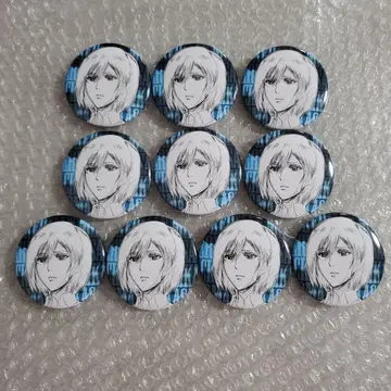 진격의 거인 WIT STUDIO 미카사 캔뱃지 10개 Key:prime